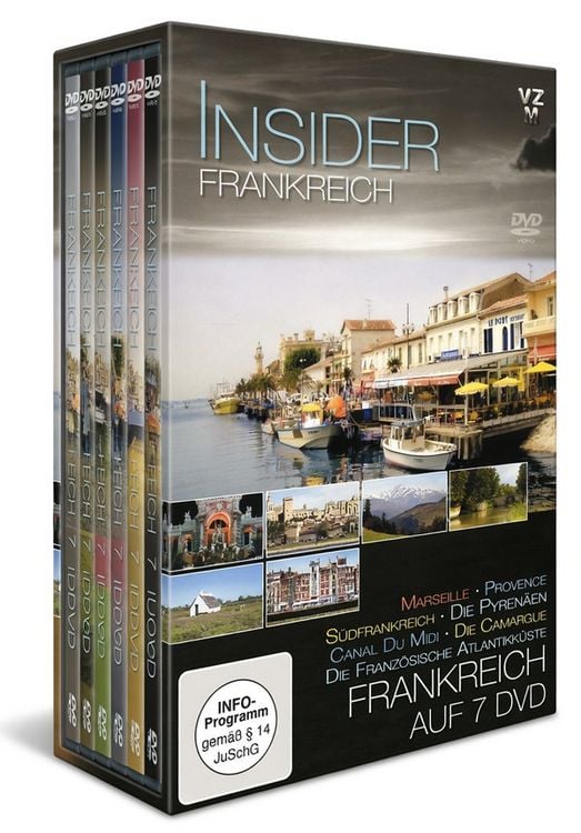 Produktbild: Insider - Frankreich - Box [7 DVDs]