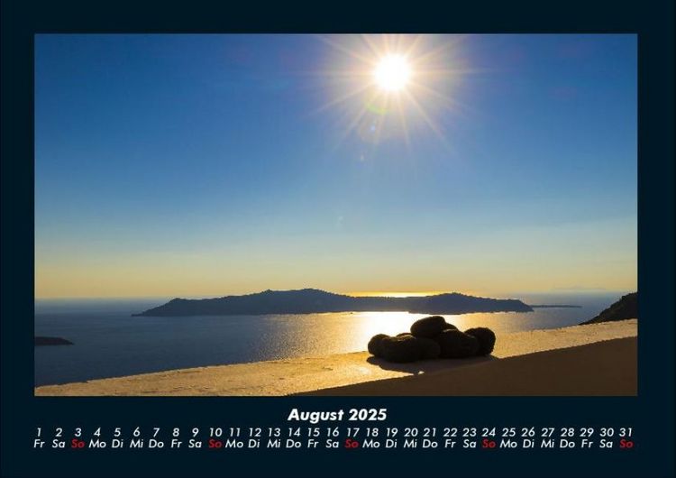 Produktbild: Landschaftskalender 2025 Fotokalender DIN A4
