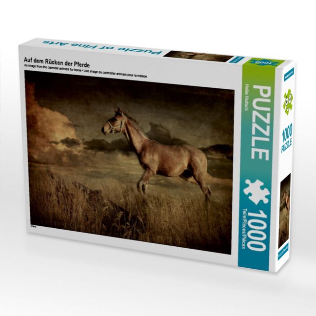 Produktbild: CALVENDO Puzzle Auf dem R&uuml;cken der Pferde | 1000 Teile Lege-Gr&ouml;&szlig;e 64x48cm Foto-Puzzle f&uuml;r gl&uuml;ckliche Stunden