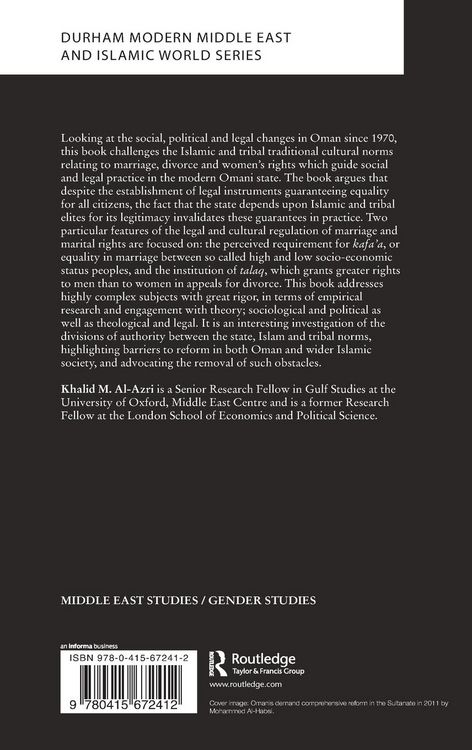 Produktbild: Social and Gender Inequality in Oman