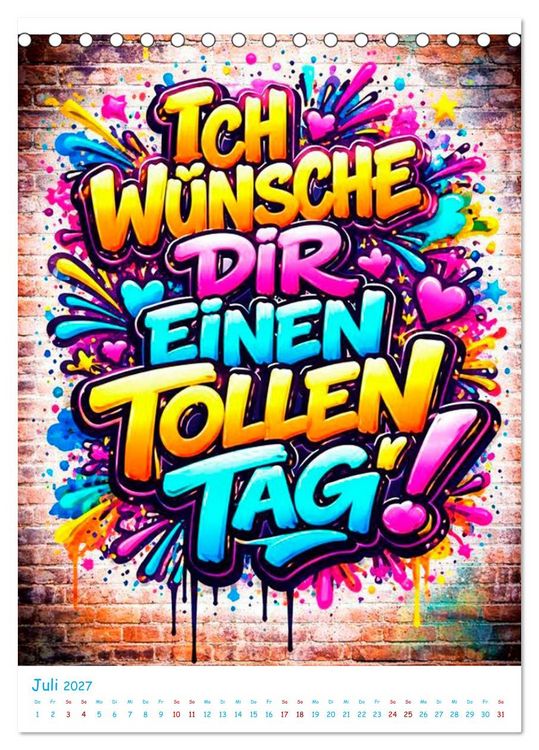 Produktbild: BACKROUND (Tischkalender 2027 DIN A5 hoch), CALVENDO Monatskalender