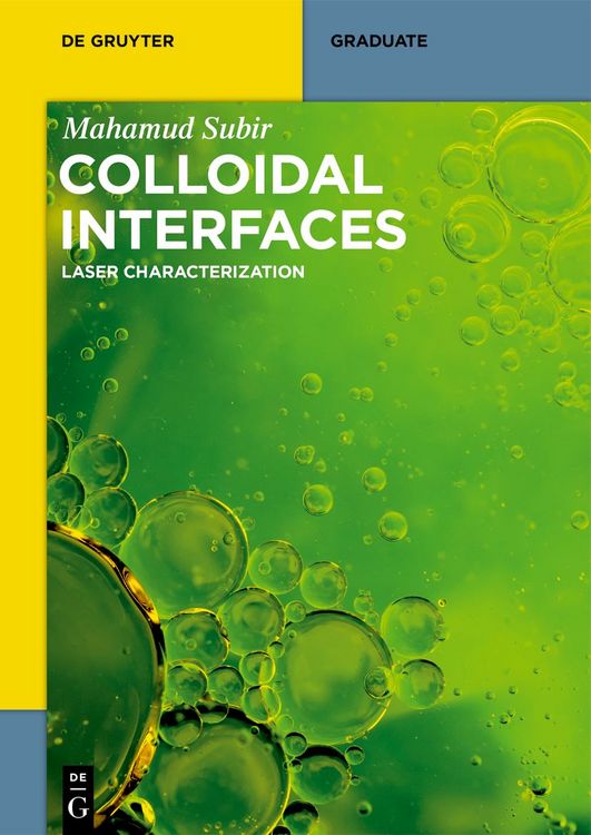 Produktbild: Colloidal Interfaces