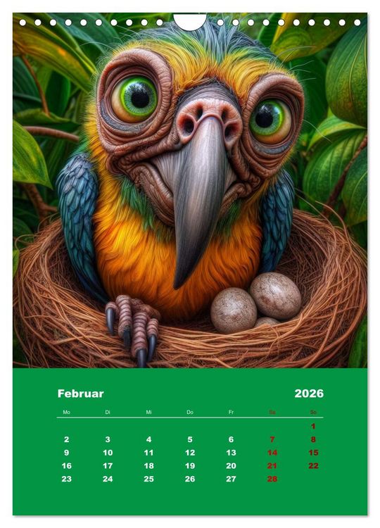 Produktbild: Waldo und Stefler (Wandkalender 2026 DIN A4 hoch), CALVENDO Monatskalender