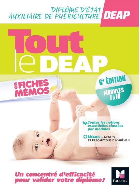 Produktbild: Tout le DEAP en fiches m&eacute;mos - IFAP - Dipl&ocirc;me &Eacute;tat Auxiliaire pu&eacute;riculture - 2025-2026