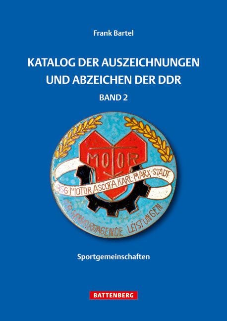 Produktbild: Katalog der Auszeichnungen und Abzeichen der DDR, Band 2