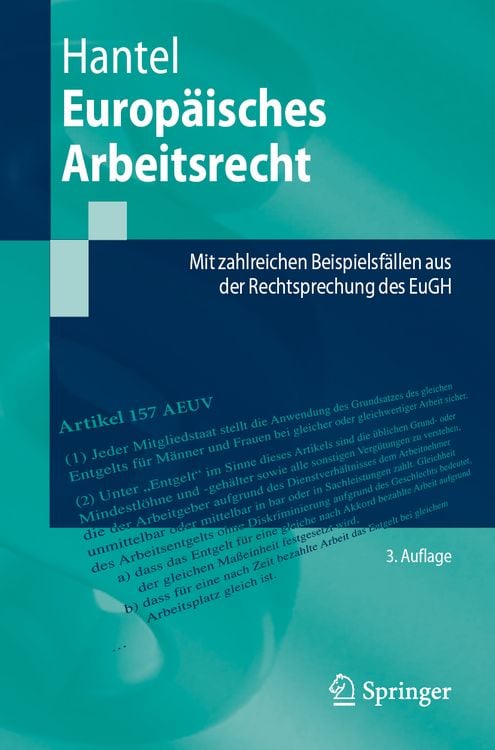 Produktbild: Europäisches Arbeitsrecht