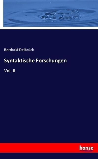 Produktbild: Syntaktische Forschungen