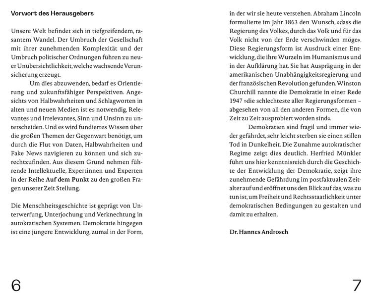 Produktbild: Die Zukunft der Demokratie