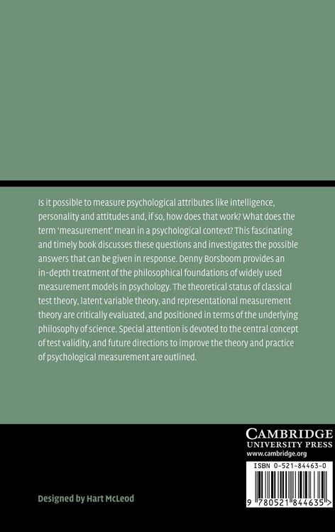 Produktbild: Measuring the Mind