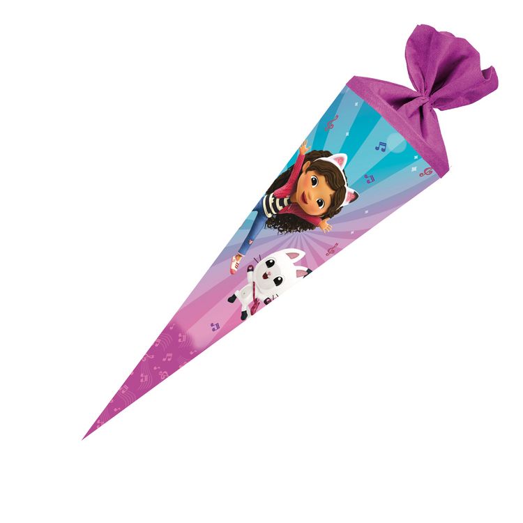 Produktbild: Nestler Schult&uuml;te Gabby's Dollhouse rund mit Filzverschluss 70cm