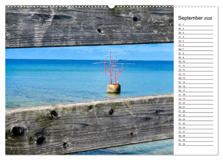 Produktbild: Travem&uuml;nder Durchblicke (Wandkalender 2026 DIN A2 quer), CALVENDO Monatskalender