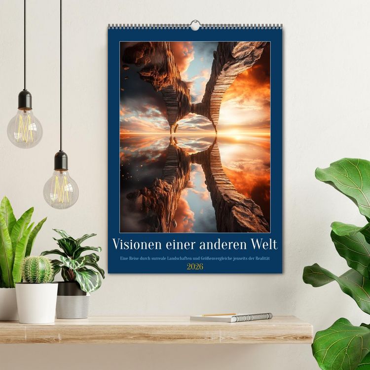 Produktbild: Visionen einer anderen Welt (Wandkalender 2026 DIN A2 hoch), CALVENDO Monatskalender