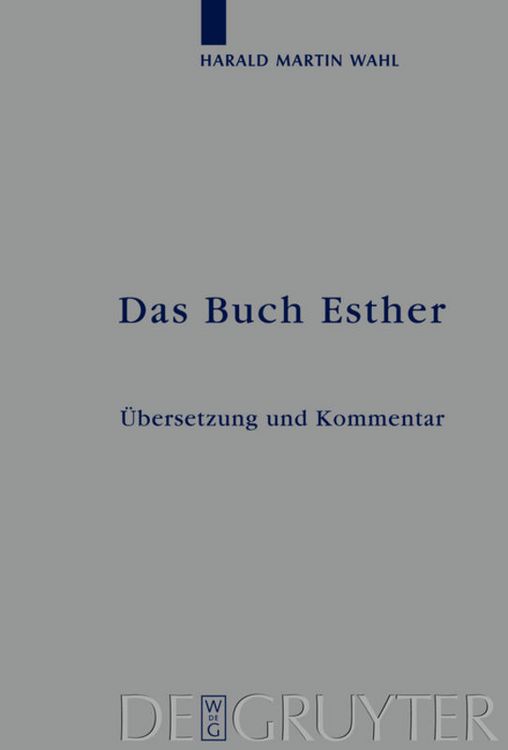 Produktbild: Das Buch Esther