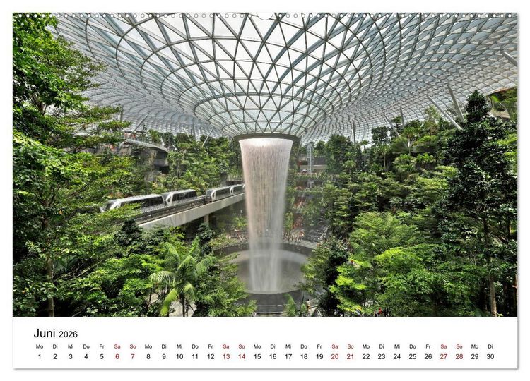Produktbild: Singapur - Perle S&uuml;dostasiens (Wandkalender 2026 DIN A2 quer), CALVENDO Monatskalender