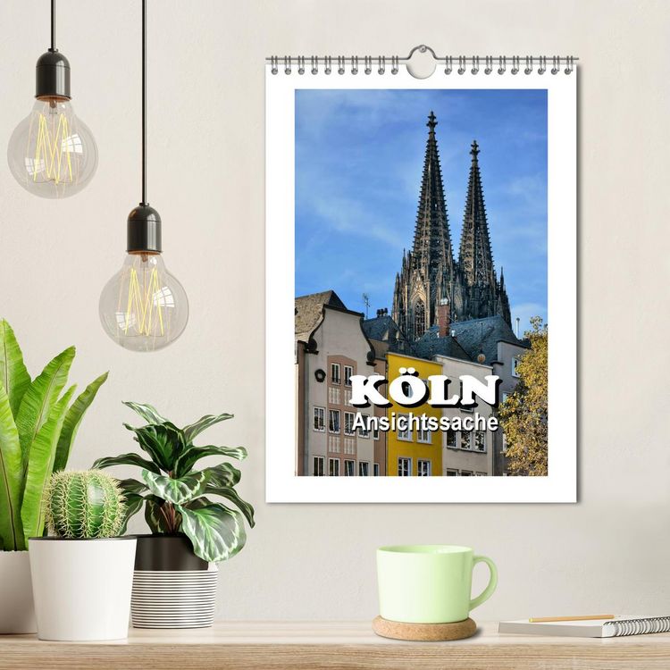 Produktbild: K&ouml;ln - Ansichtssache (Wandkalender 2026 DIN A4 hoch), CALVENDO Monatskalender