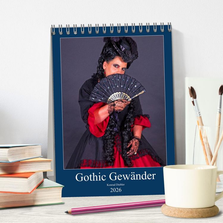 Produktbild: Gothic Gew&auml;nder (Tischkalender 2026 DIN A5 hoch), CALVENDO Monatskalender