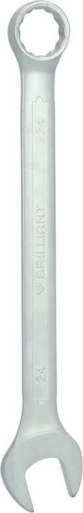 Produktbild: Brilliant Tools BT011924 BT011924 Ring-Maulschl&uuml;ssel Schl&uuml;sselweite (Metrisch) 24mm