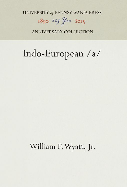Produktbild: Indo-European /A