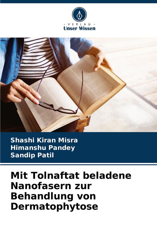 Produktbild: Mit Tolnaftat beladene Nanofasern zur Behandlung von Dermatophytose