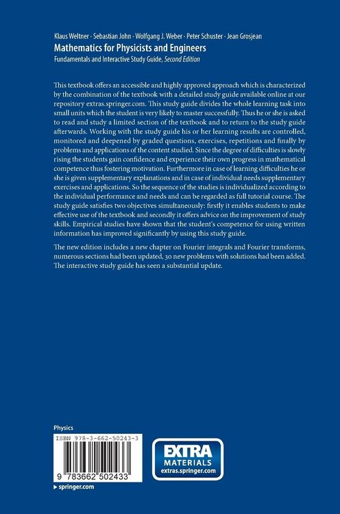 Produktbild: Mathematics for Physicists and Engineers