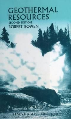 Produktbild: Bowen, R: Geothermal Resources