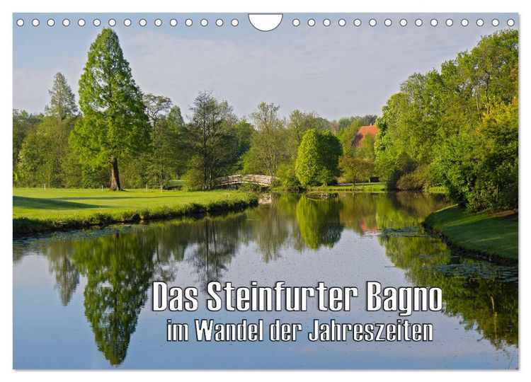 Produktbild: Das Steinfurter Bagno im Wandel der Jahreszeiten (Wandkalender 2026 DIN A4 quer), CALVENDO Monatskalender