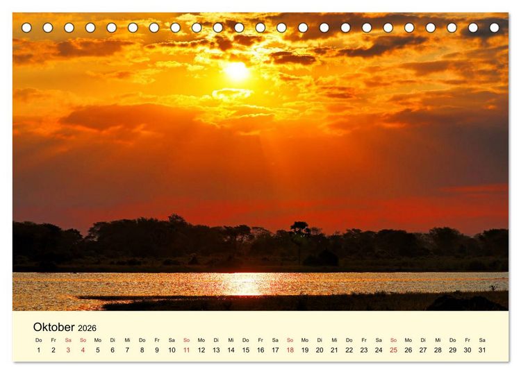 Produktbild: Traumhaftes Malawi (Tischkalender 2026 DIN A5 quer), CALVENDO Monatskalender