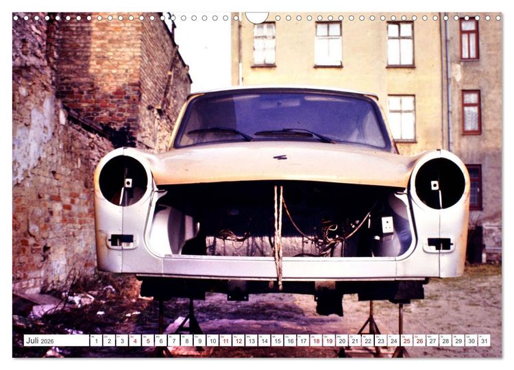 Produktbild: Trabi-Land DDR (Wandkalender 2026 DIN A3 quer), CALVENDO Monatskalender