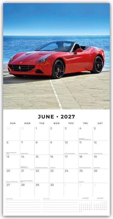 Produktbild: Ferrari 2027 &ndash; 16-Monatskalender
