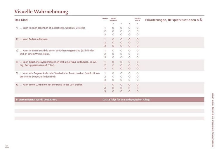 Produktbild: MotorikPlus U3 [10 B&ouml;gen]