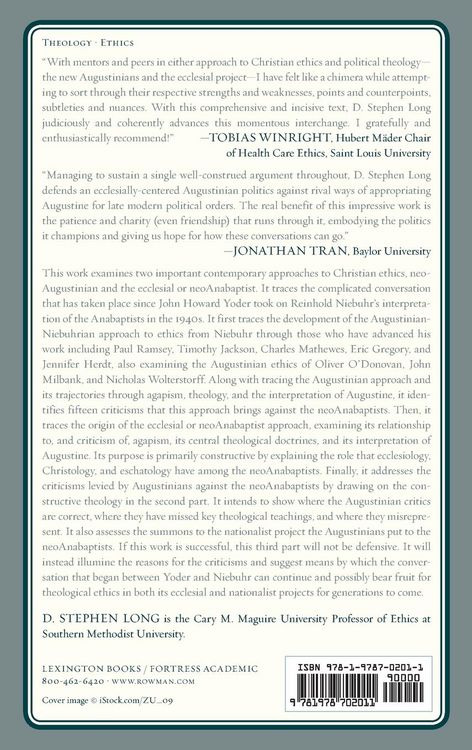 Produktbild: Augustinian and Ecclesial Christian Ethics