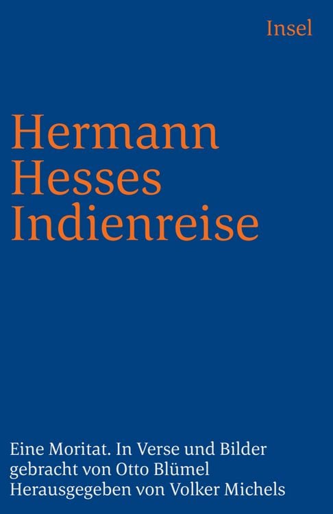 Produktbild: Hermann Hesses Indienreise. Gro&szlig;druck