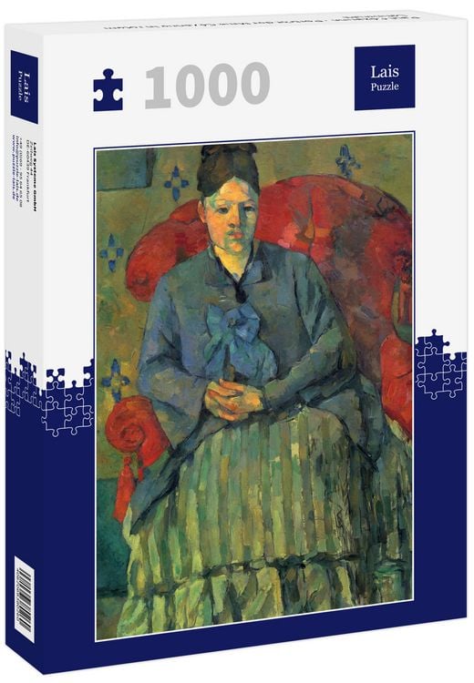 Produktbild: Lais Puzzle Paul C&eacute;zanne - Portr&auml;t der Mme C&eacute;zanne in rotem Lehnstuhl 1000 Teile