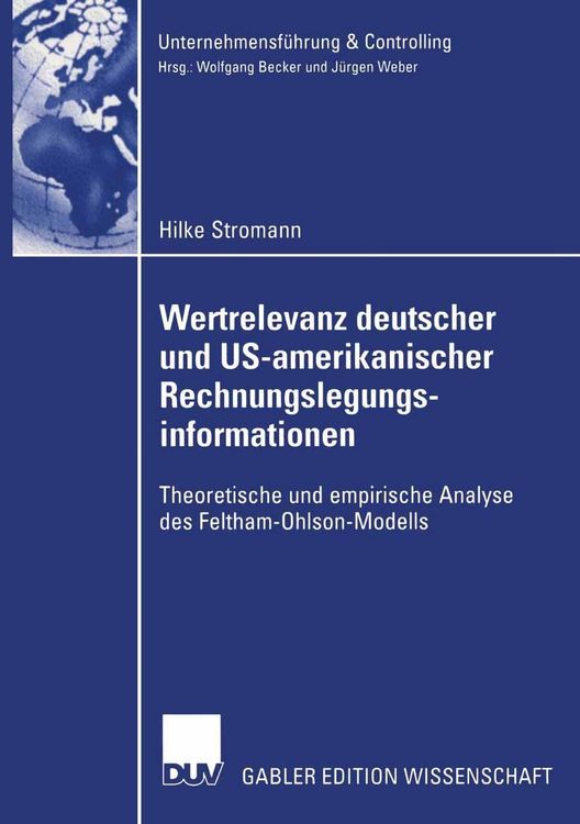Produktbild: Wertrelevanz deutscher und US-amerikanischer Rechnungslegungsinformationen