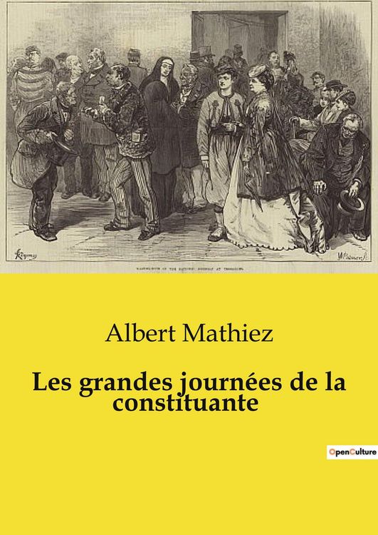 Produktbild: Les grandes journ&eacute;es de la constituante