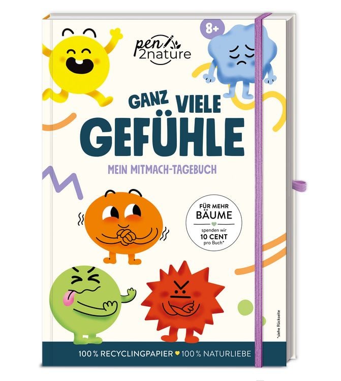 Produktbild: Ganz viele Gef&uuml;hle. Mein Mitmach-Tagebuch