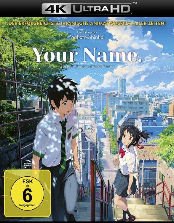 Produktbild: Your Name. - Gestern, heute und f&uuml;r immer (4K Ultra HD) (+ Blu-ray 2D)