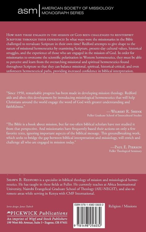 Produktbild: Missiological Hermeneutics