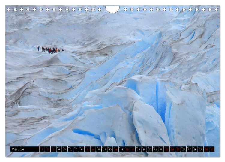 Produktbild: Patagonien mit Feuerland (Wandkalender 2026 DIN A4 quer), CALVENDO Monatskalender