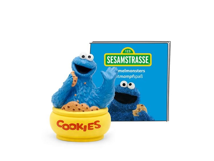 Produktbild: Content-Tonie: Sesamstra&szlig;e - Kr&uuml;melmonsters Mitmampfspa&szlig;&nbsp;