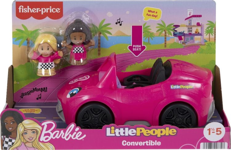 Bild vom Artikel Fisher Price - Barbie Cabrio Fahrzeug- und Figurenset von Little People vom Autor 
