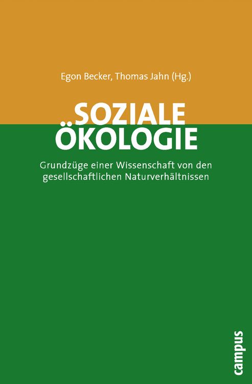 Produktbild: Soziale &Ouml;kologie