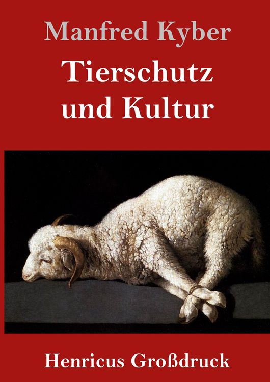 Produktbild: Tierschutz und Kultur (Gro&szlig;druck)