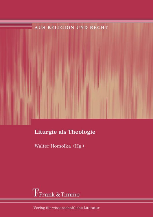 Produktbild: Liturgie als Theologie