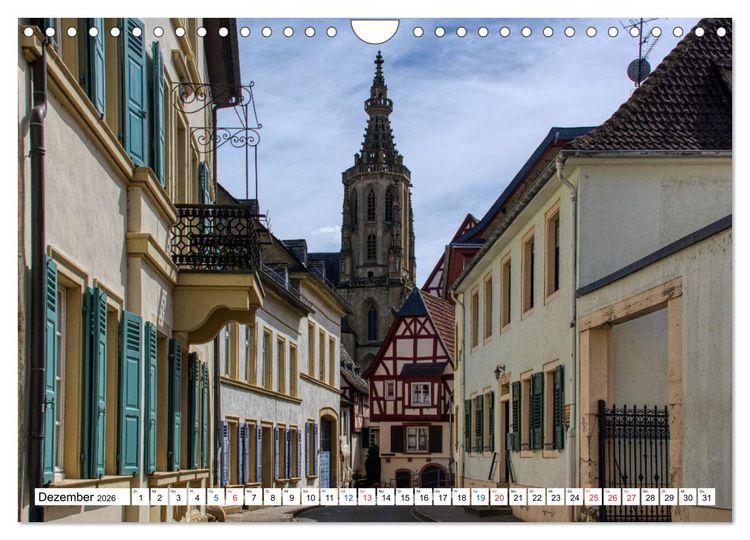 Produktbild: Meisenheim - Die Perle im Glantal (Wandkalender 2026 DIN A4 quer), CALVENDO Monatskalender
