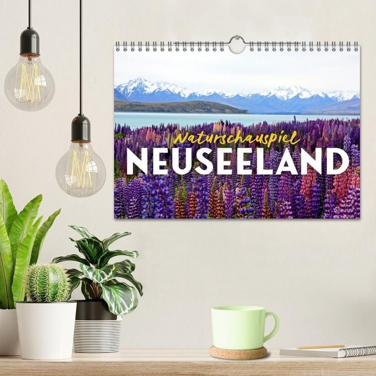 Produktbild: Naturschauspiel Neuseeland (Wandkalender 2027 DIN A4 quer), CALVENDO Monatskalender