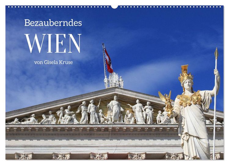Produktbild: Bezauberndes Wien (Wandkalender 2026 DIN A2 quer), CALVENDO Monatskalender
