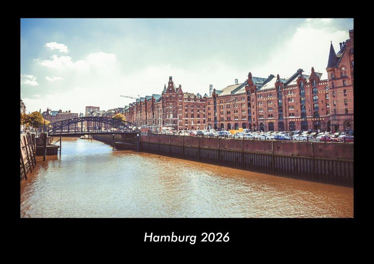 Produktbild: Hamburg 2026 Fotokalender DIN A3