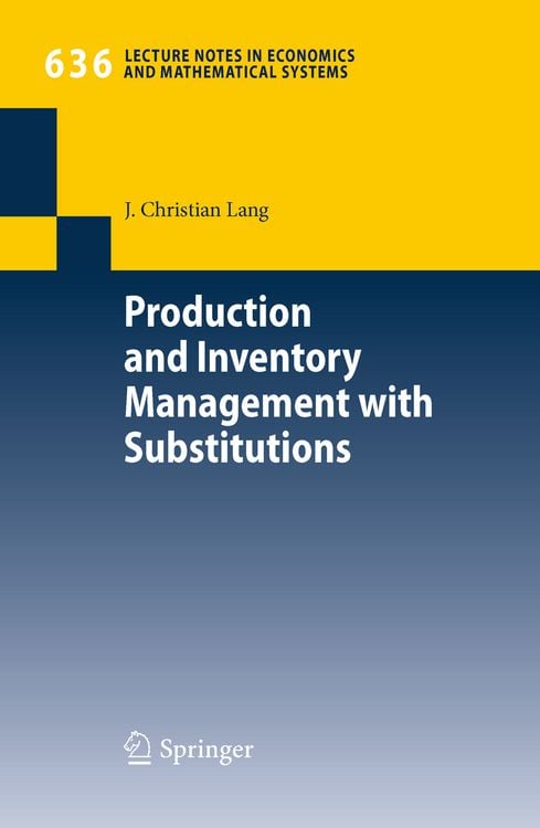 Produktbild: Production and Inventory Management with Substitutions