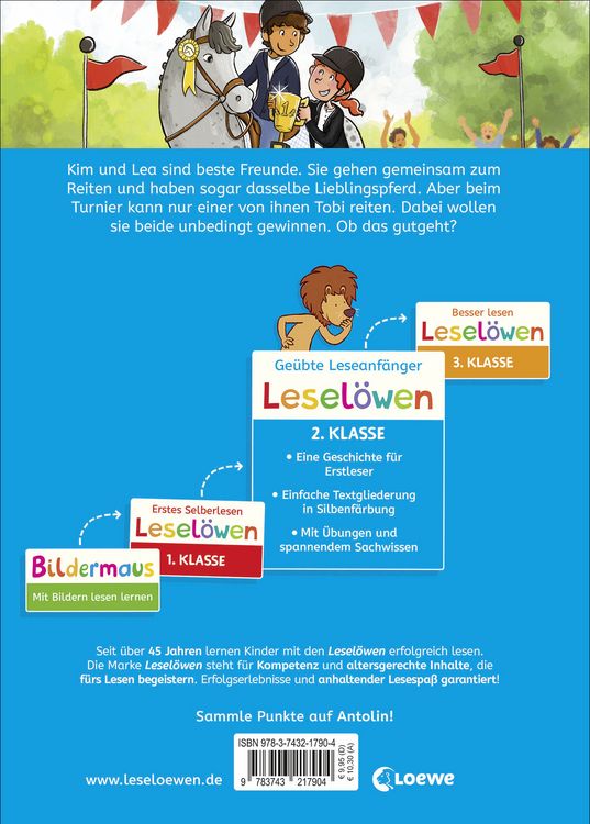 Produktbild: Lesel&ouml;wen 2. Klasse - Das Turnier auf dem Reiterhof